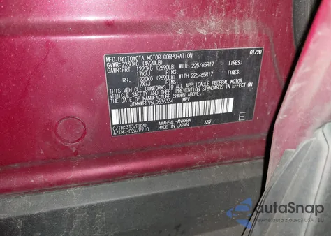 2020 Toyota Rav4 Hybrid Le from USA, damaged, VIN JTMMWRFV5LD536334